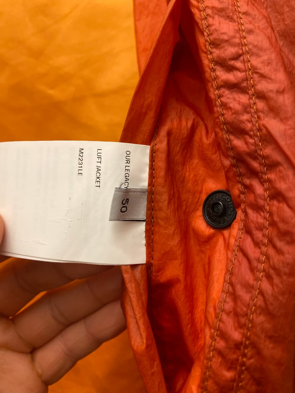 아워레가시 루프트 자켓 50사이즈 상품이미지5