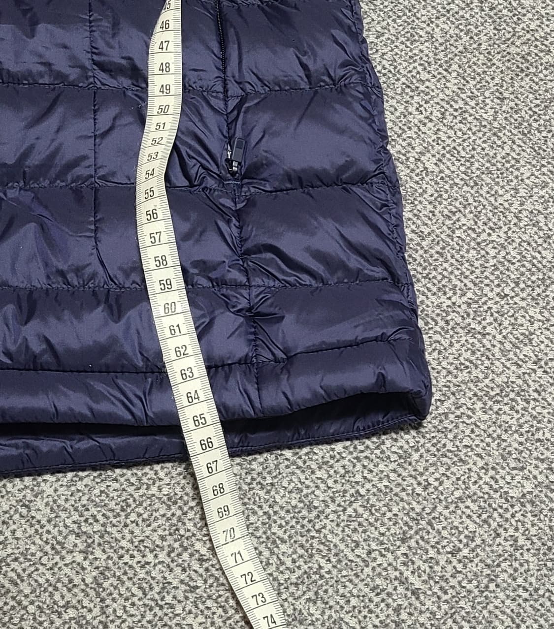 블랙야크 여성 경량 구스다운 패딩 95 네이 정사이즈  상품이미지4