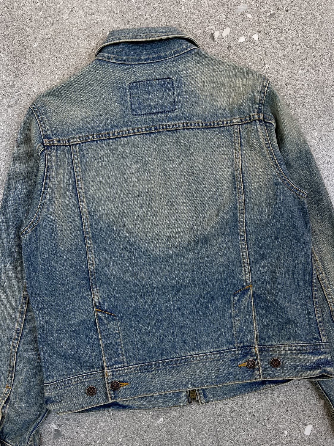 리바이스 투웨이 디스크레스드 데님 집업 자켓 상품이미지7