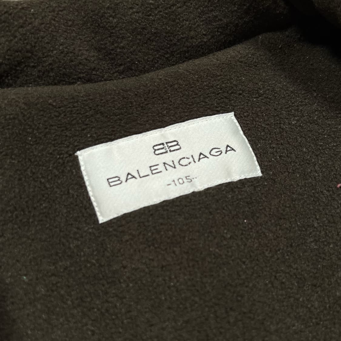 90's 발렌시아가 폴리쉘 기모 안감 점퍼 자켓 상품이미지5