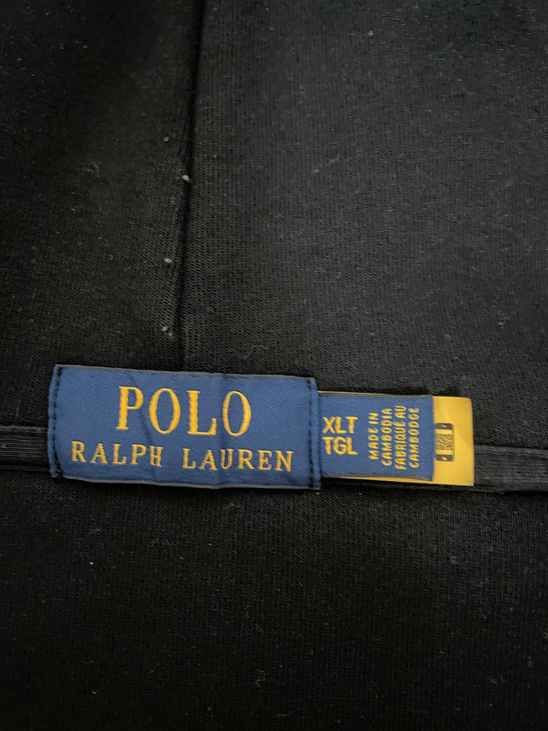 폴로 랄프로렌 후드집업 블랙 XL 상품이미지3