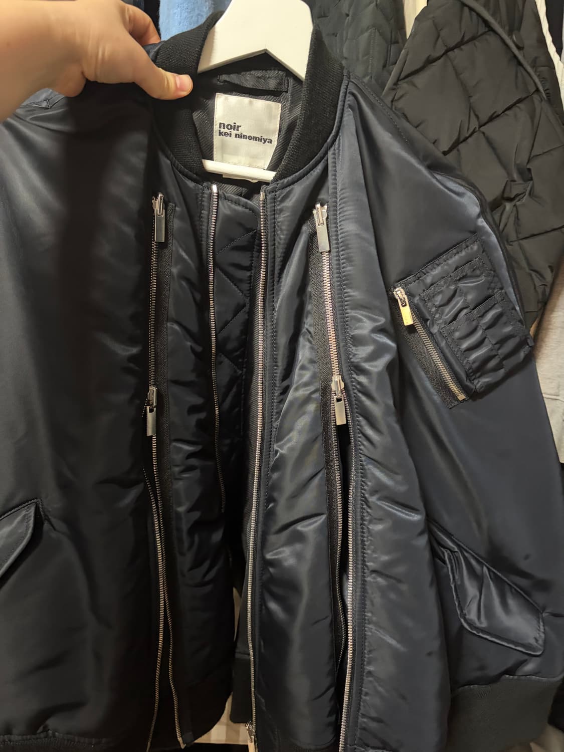 Noir kei ninomiya padded cape xs 상품이미지7