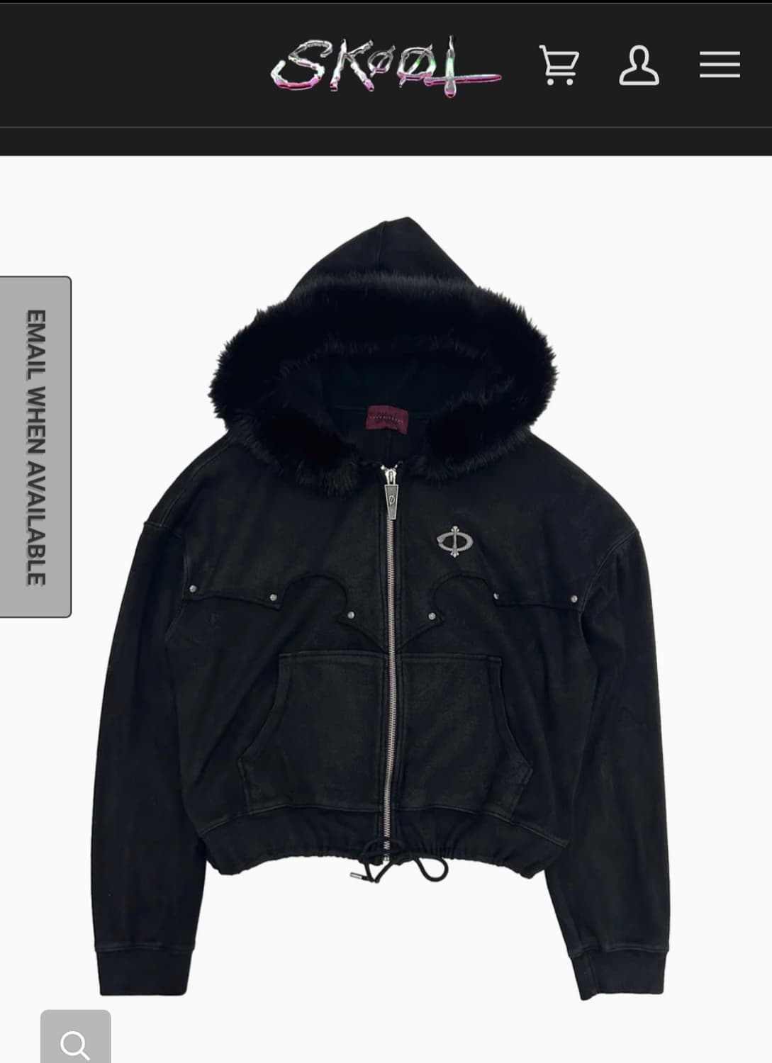 스쿠읏 핸드미다운즈  번아웃 후드 상품이미지1