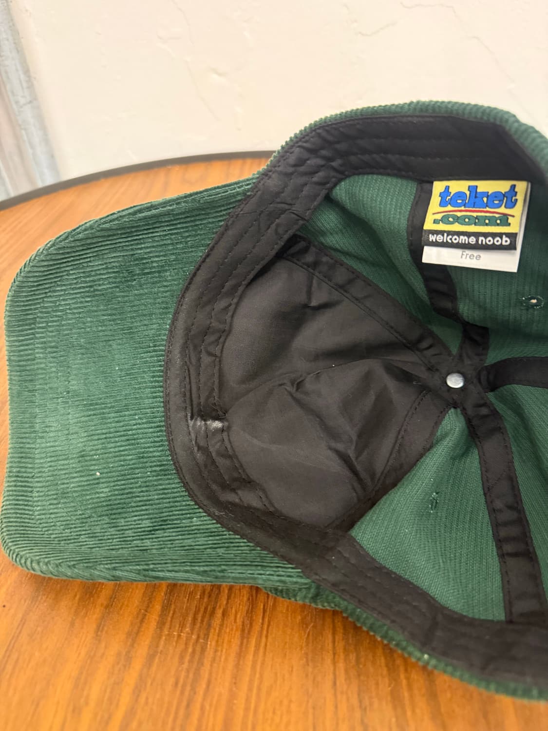 Teket 코듀로이 캡 상품이미지4