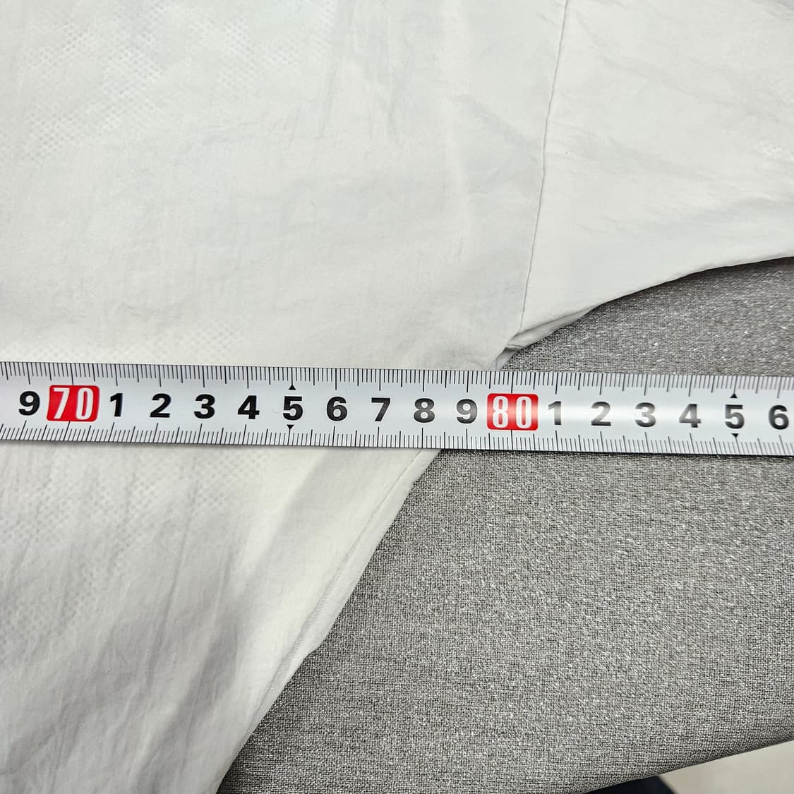 M 나이키 빅스우시 화이트 오버핏 바람막이 상품이미지5