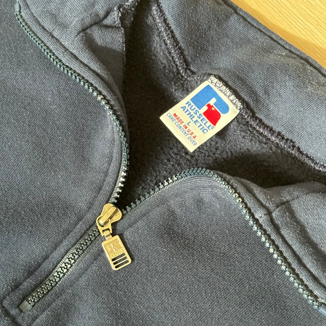 90s usa 러셀 애슬레틱 하프 집업  상품이미지2