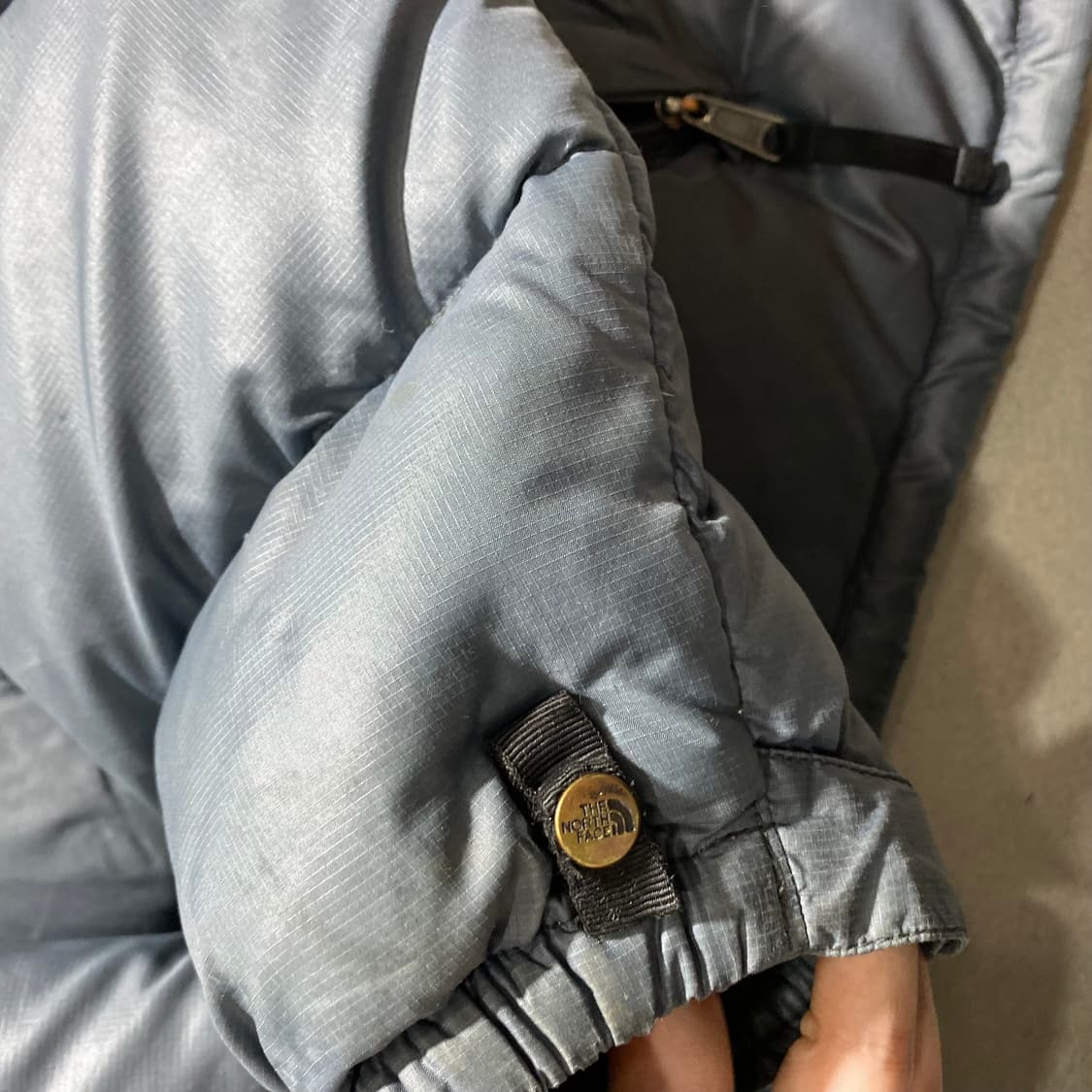노스페이스 700 회색 눕시 패딩 상품이미지7