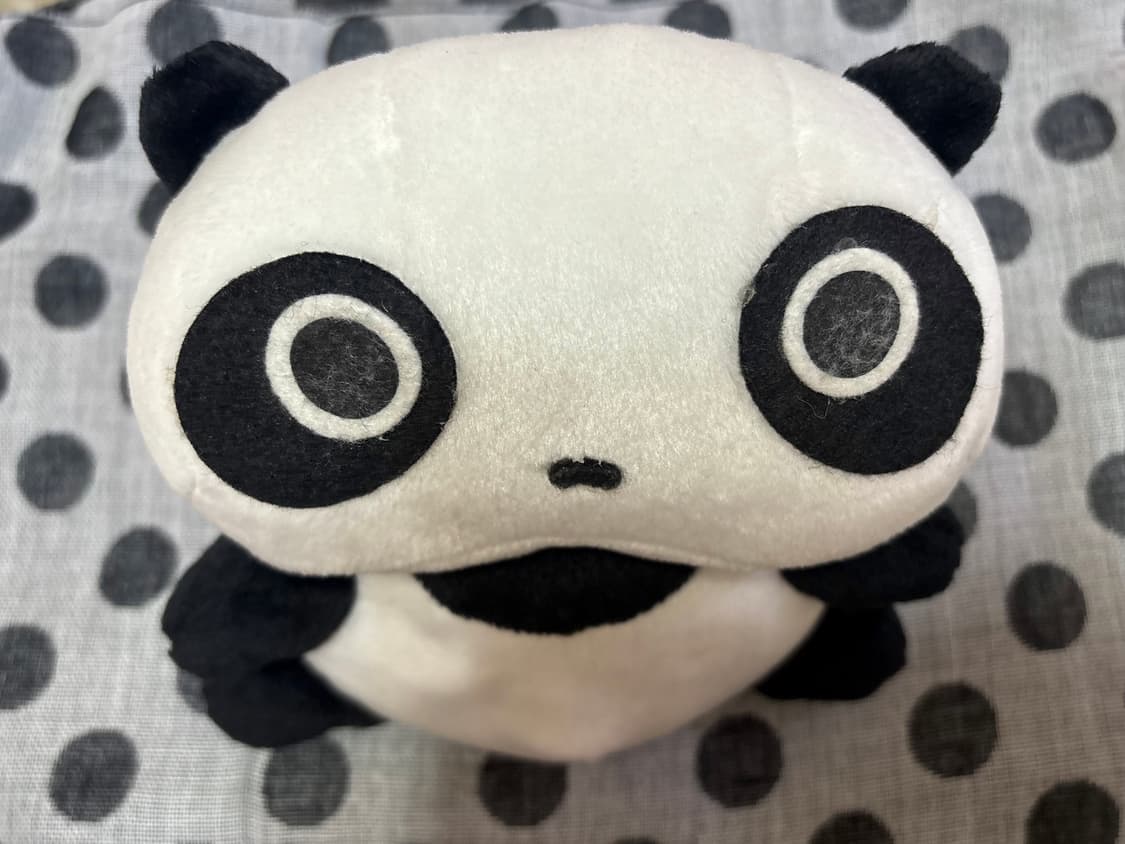 고전 빈티지 san-x 산엑스 타래팬더 인형 타래판다 빈티지인형 상품이미지2
