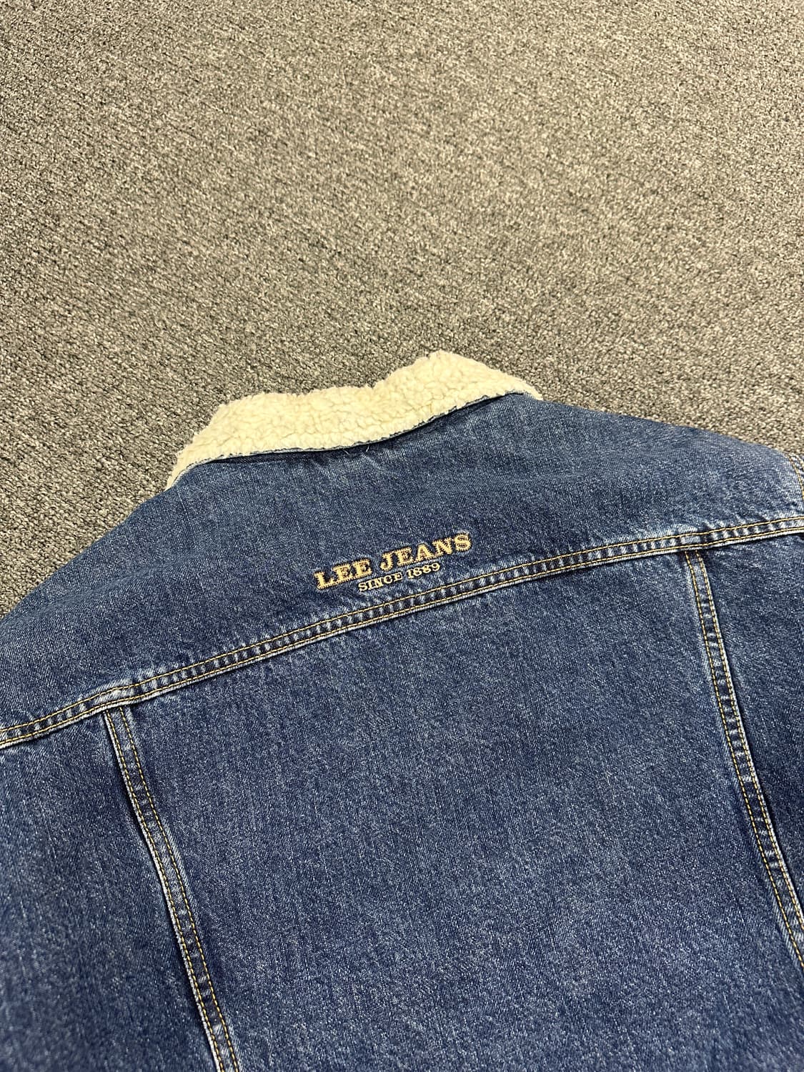 95) LEE 셰르파 트러커 크롭 데님자켓 상품이미지8