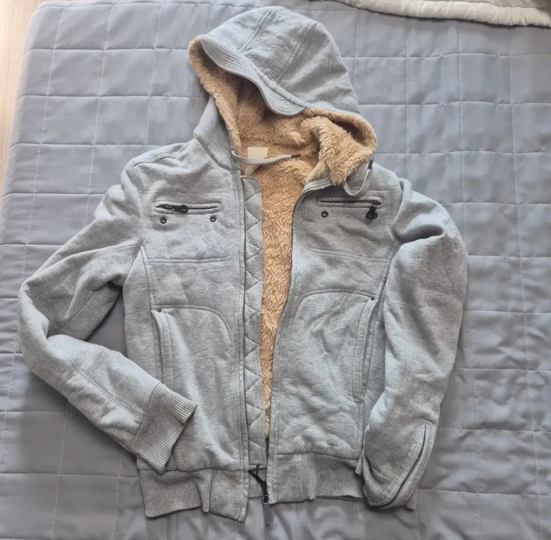 디젤 회색 후드집업 m 상품이미지1