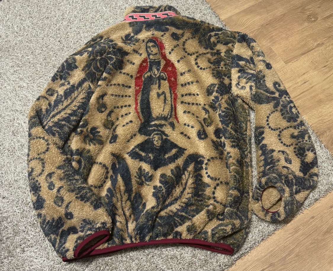 캐피탈 다마스크 마리아 플리스 집 블루종 베이지 5 상품이미지3