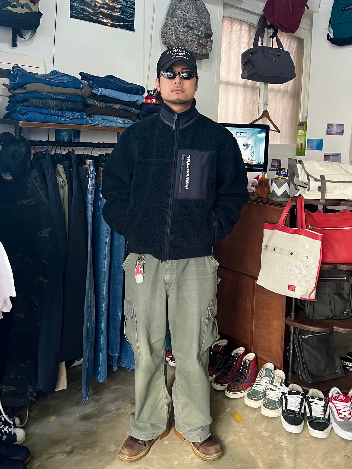 Thisisneverthat 디네댓 플리스 L 상품이미지2