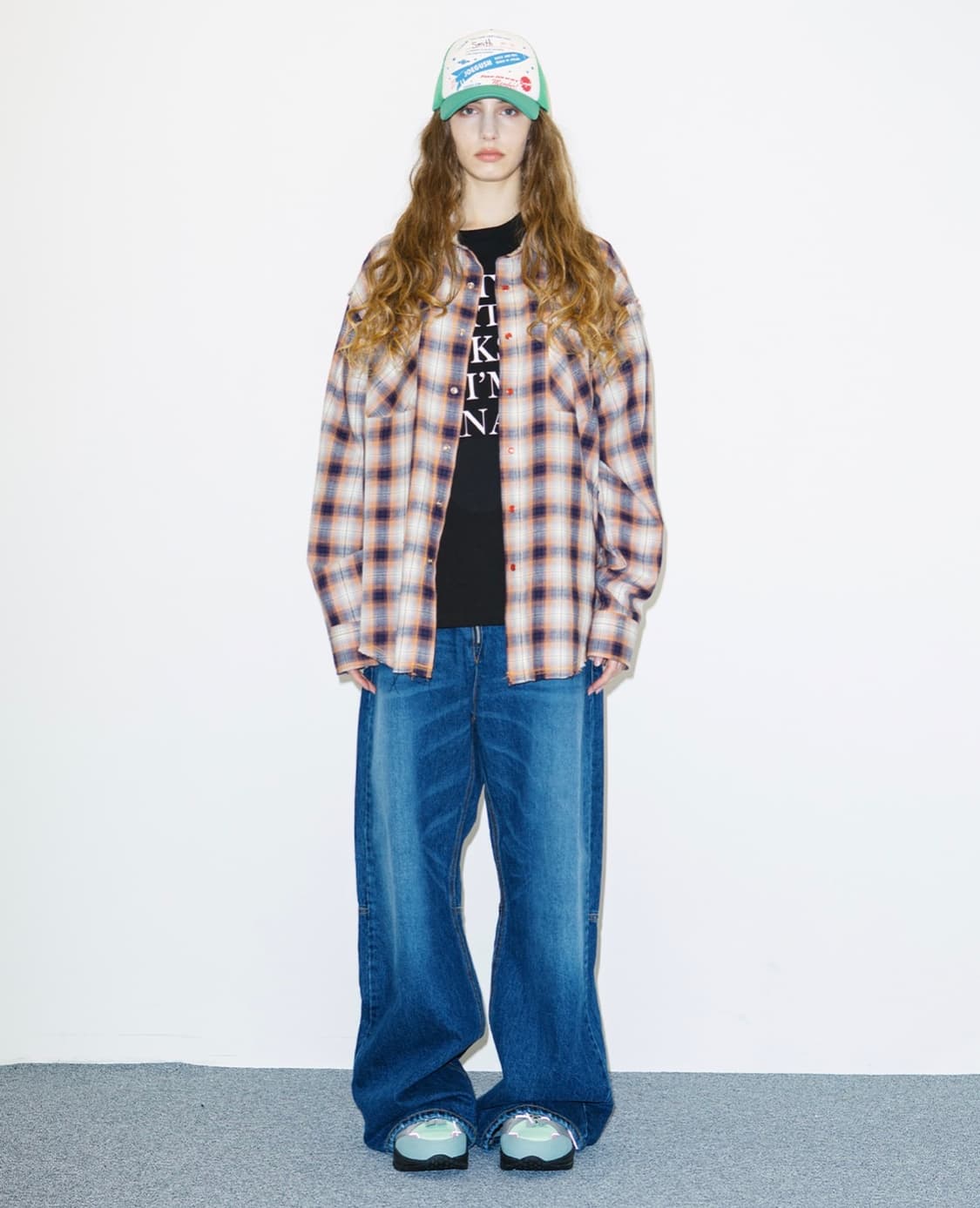 JOEGUSH Raw Edge Flannel Shirt 상품이미지4
