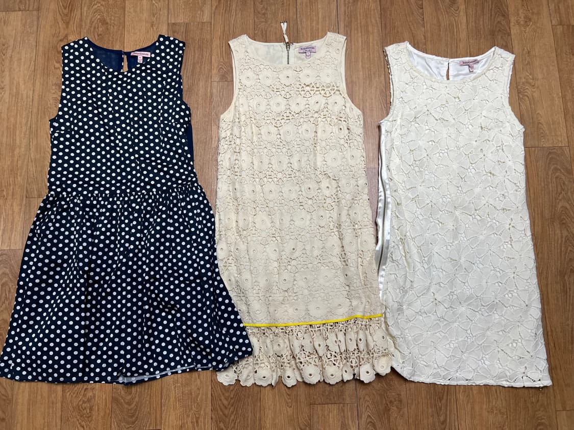 쥬시꾸뛰르 원피스 3벌 상품이미지1