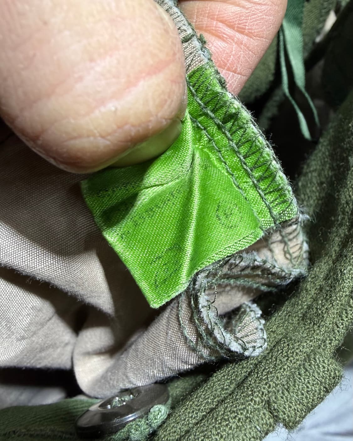 33in 4포켓 카키 US 카고팬츠 상품이미지6