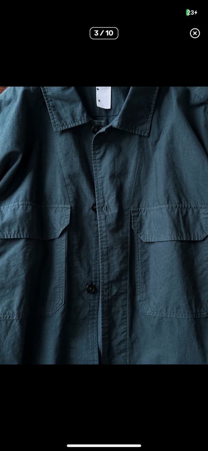 MHL 마가렛호웰 투포켓 셔츠 L 상품이미지3