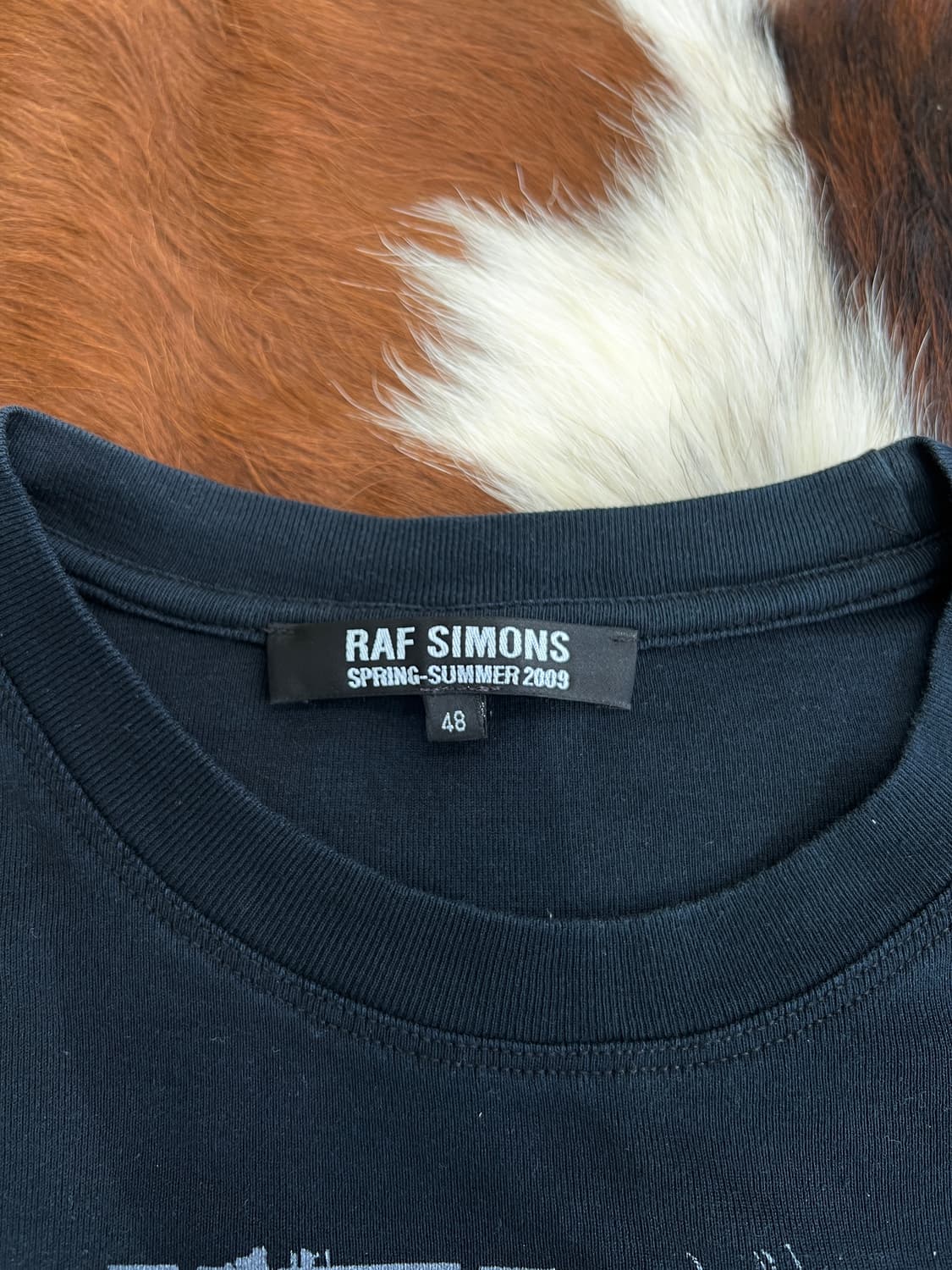 라프 시몬스 09SS leonard cohen 티 상품이미지3