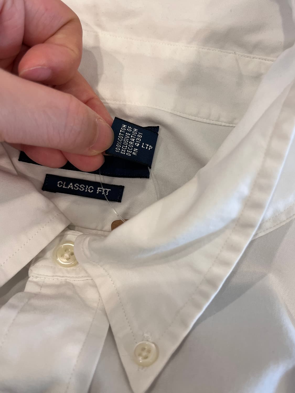 Polo RL 폴로 랄프로렌 CLASSIC FIT 화이트 셔츠 상품이미지10