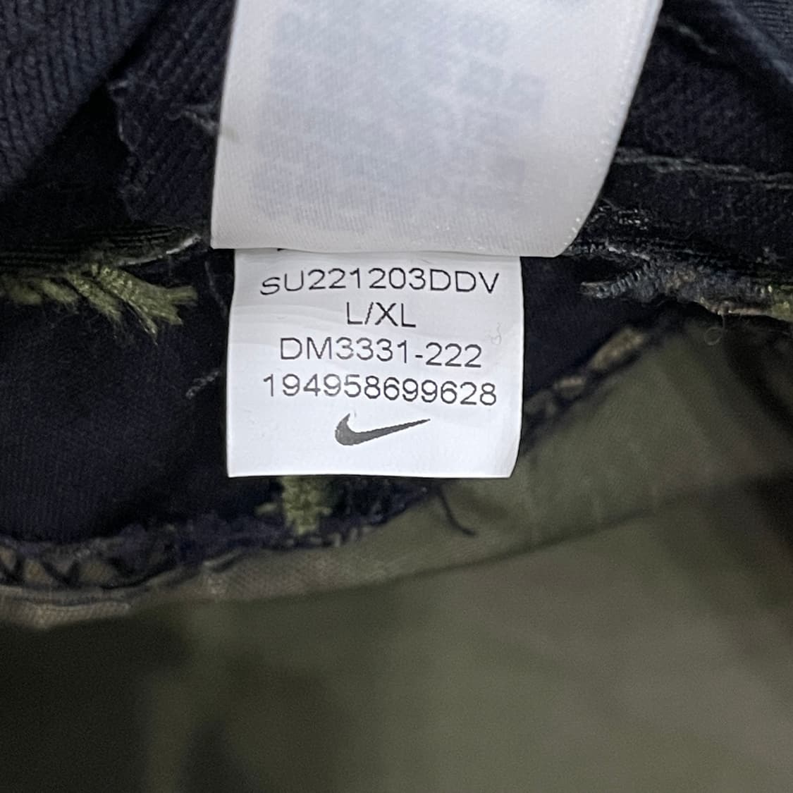나이키 부니 밀리터리 카모 버킷햇 모자 L-XL 상품이미지7