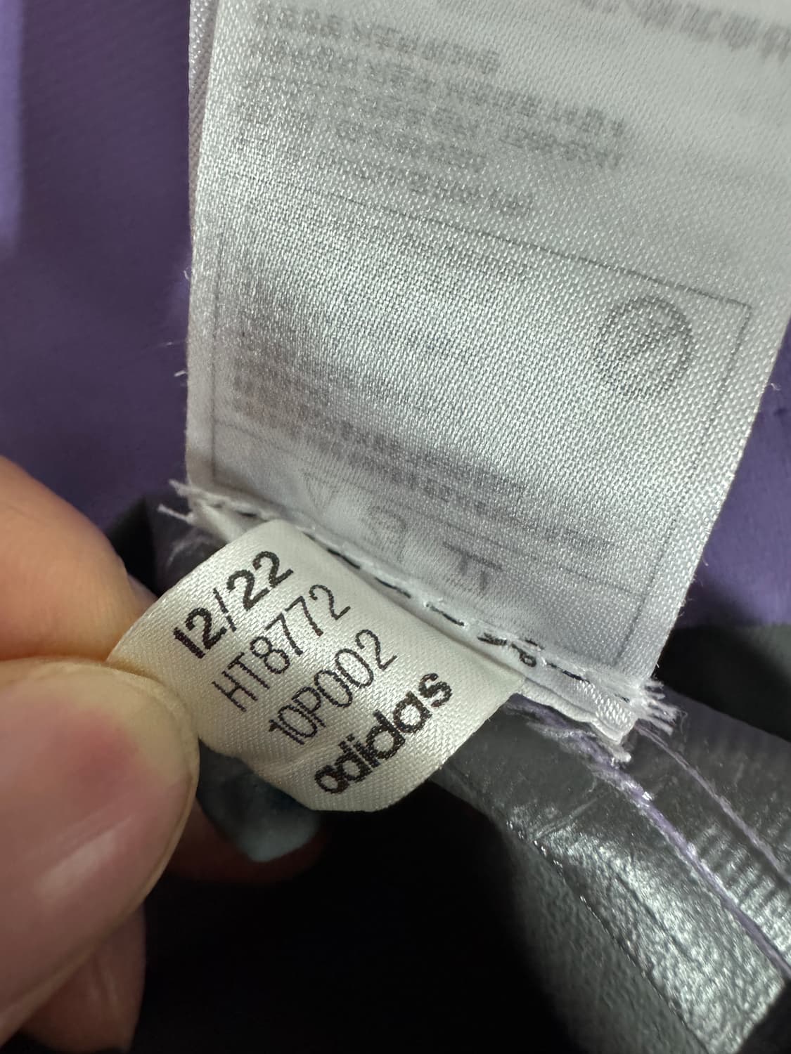 여성 아디다스 22시즌 마이쉘터 레인 자켓 L 퍼플 상품이미지5