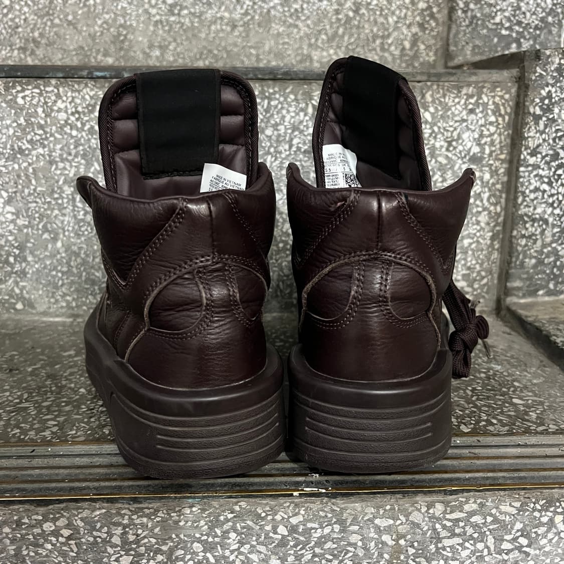 컨버스 x 릭 오웬스 다크쉐도우 터보웨폰 클레이 상품이미지2
