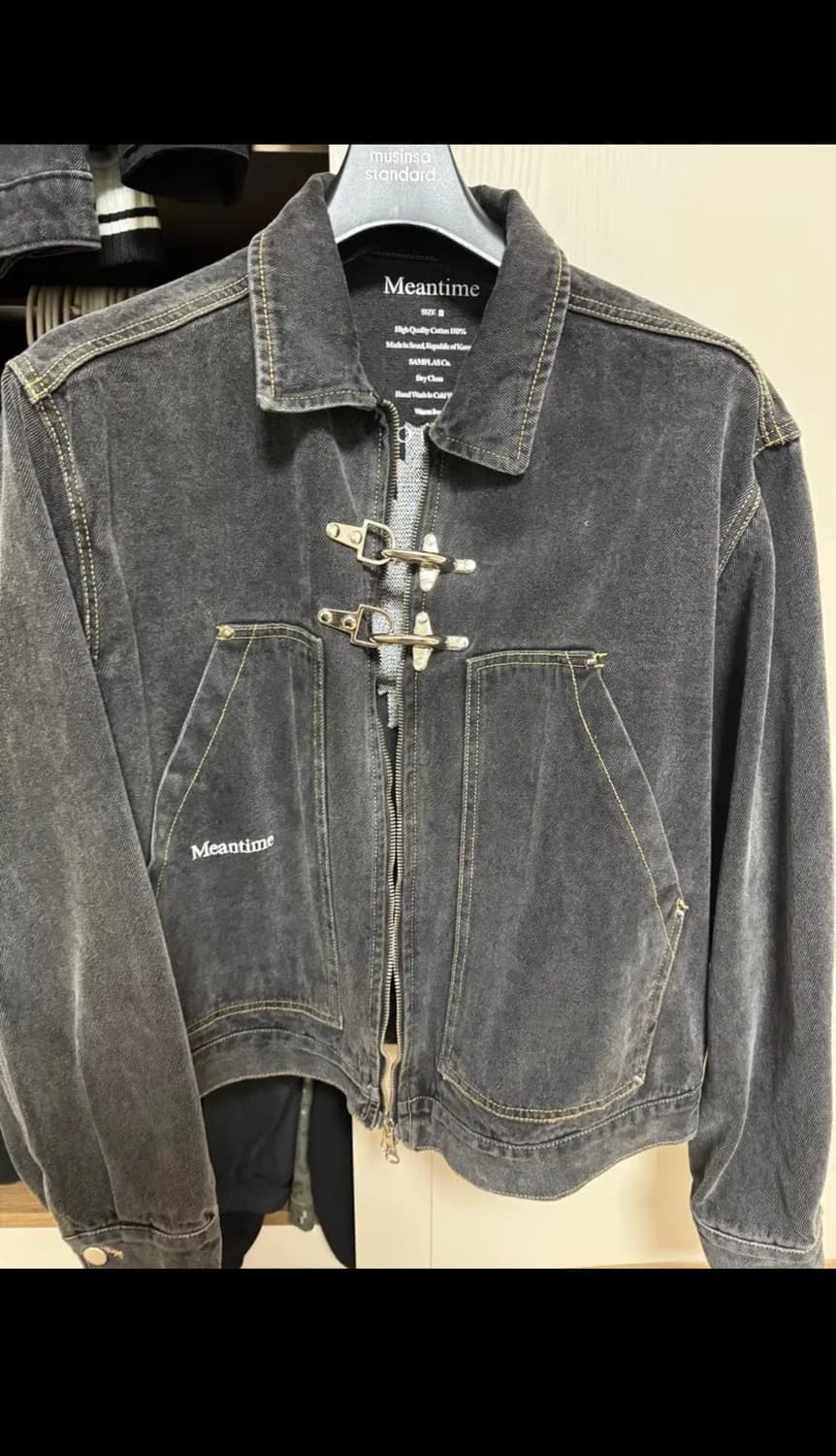민타임 데님 자켓 2사이즈 신형 상품이미지1