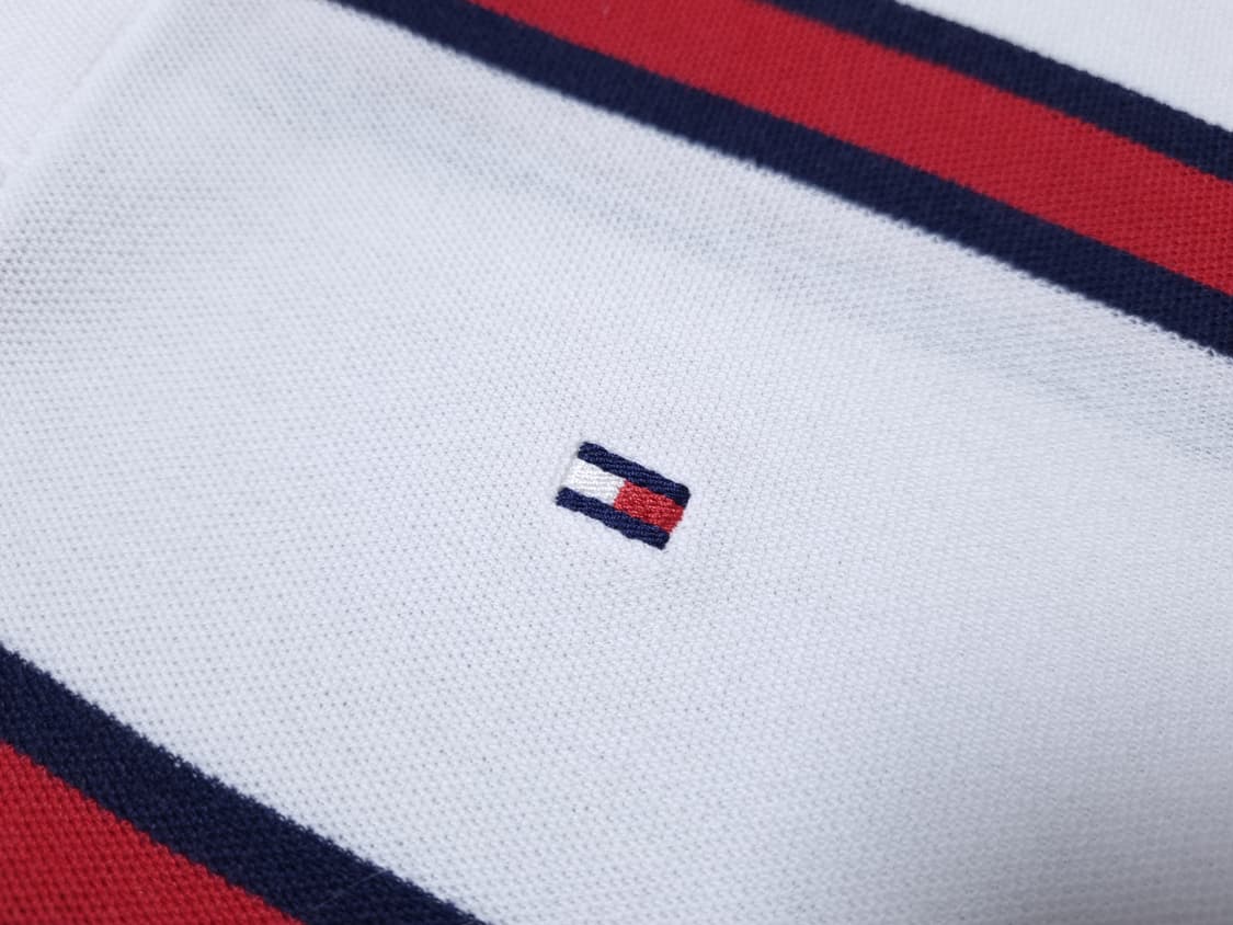 [무료배송][100-105]타미힐피거 남성용 피케 반팔티 카라티 상품이미지4