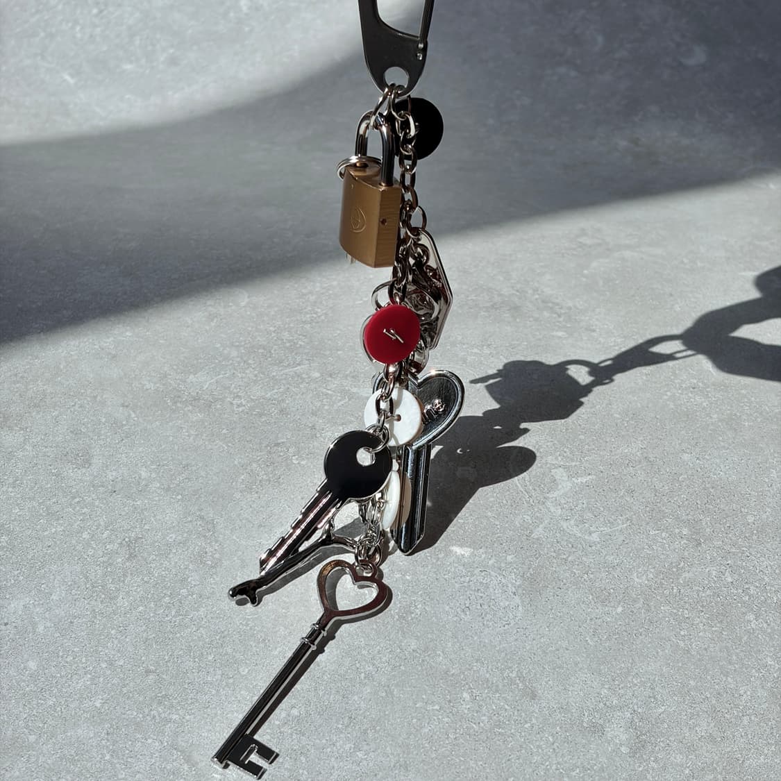 Oribell 멀티 열쇠 컬러 버튼 키링 열쇠고리 상품이미지6