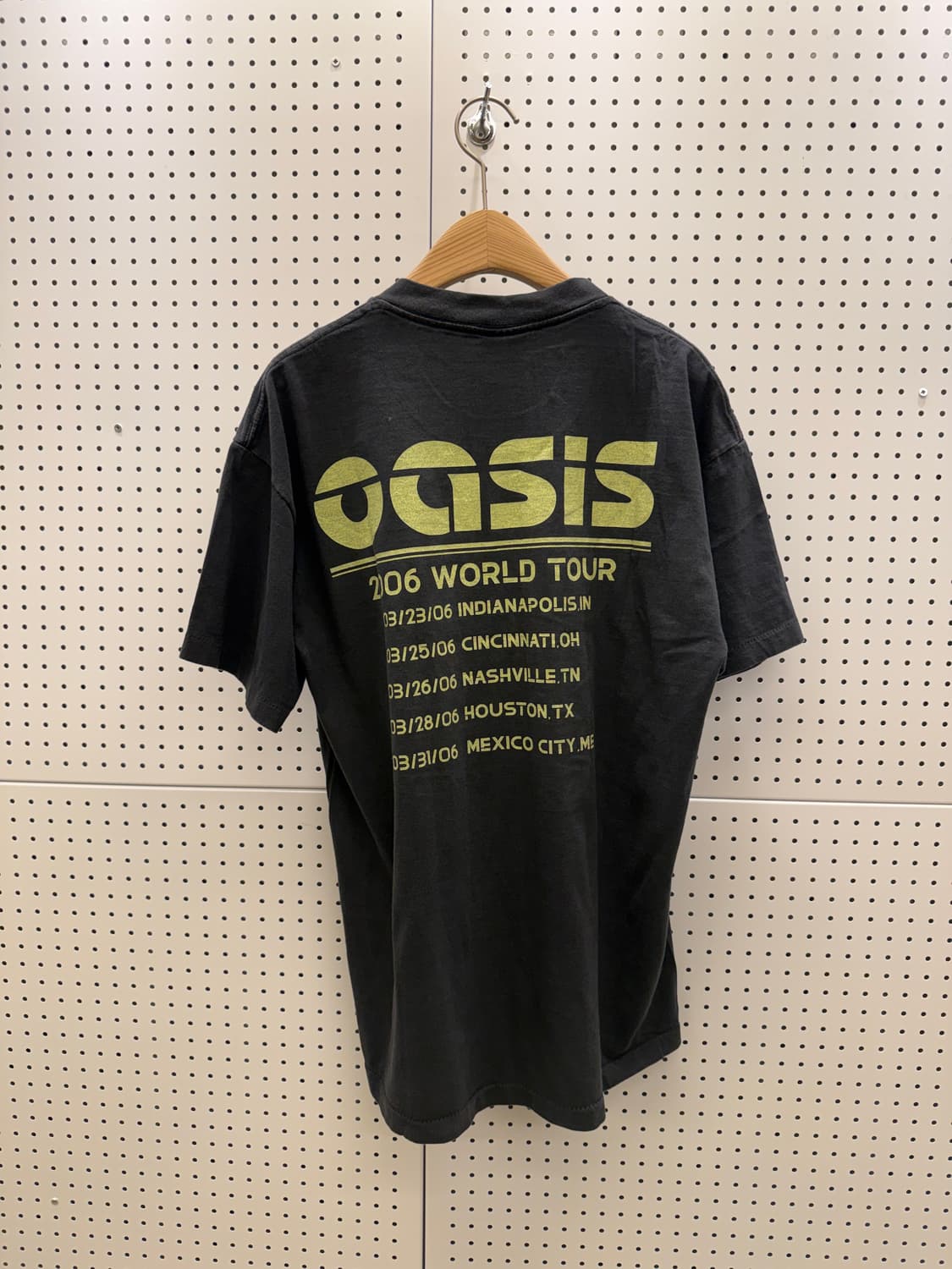 빈티지 오아시스 2006 월드투어 반팔 티셔츠 U1288 상품이미지3
