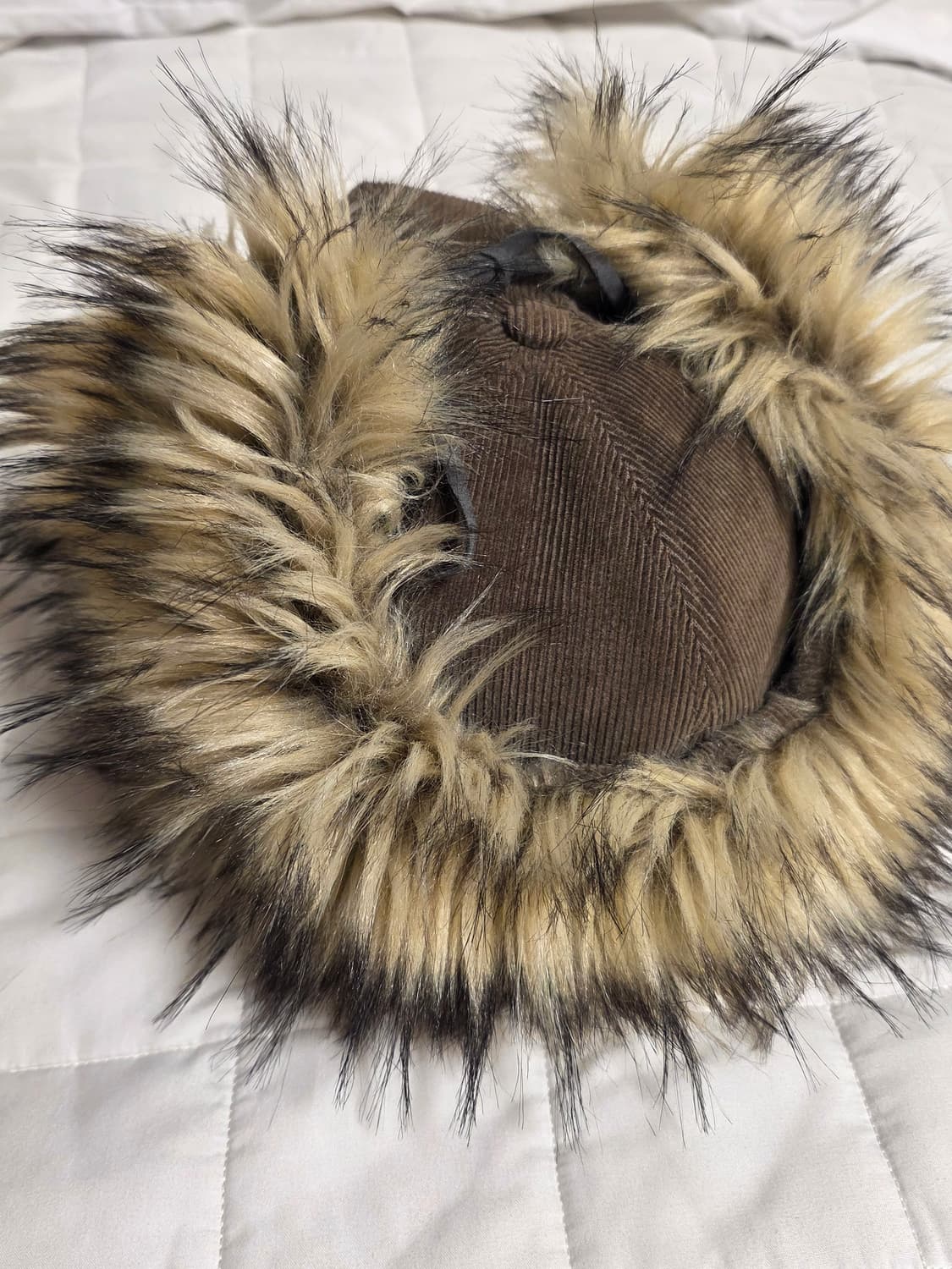 오픈yy 코듀로이 이어플랩 털모자 상품이미지2