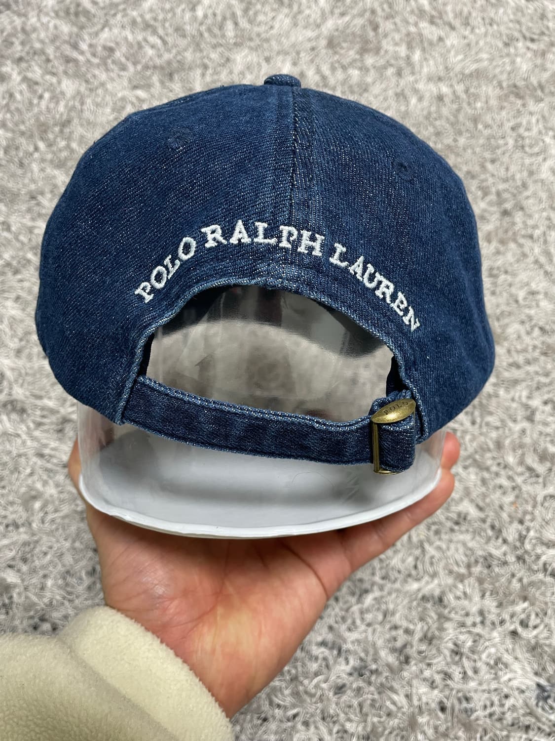 폴로Polo 폴로베어 데님 코튼 캡 Free 상품이미지3