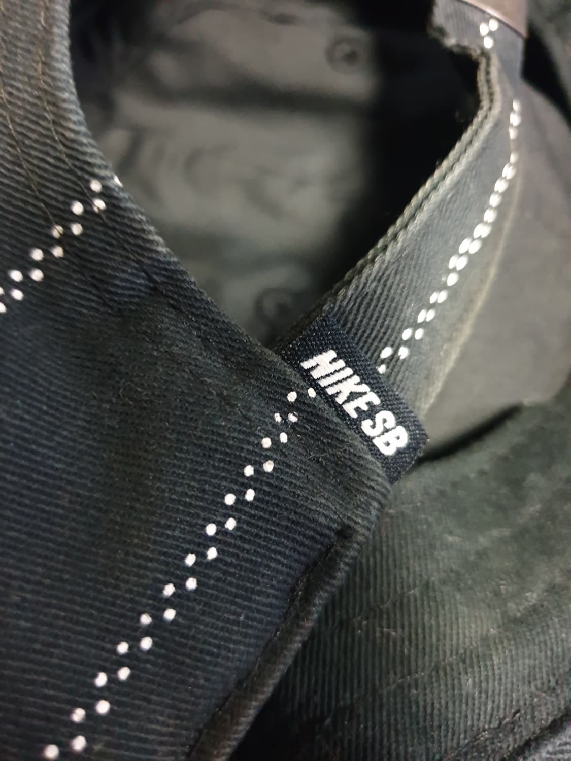 (단종매물) 나이키 SB 헤리티지86 스트라이프 워시드 캡 차콜 상품이미지2