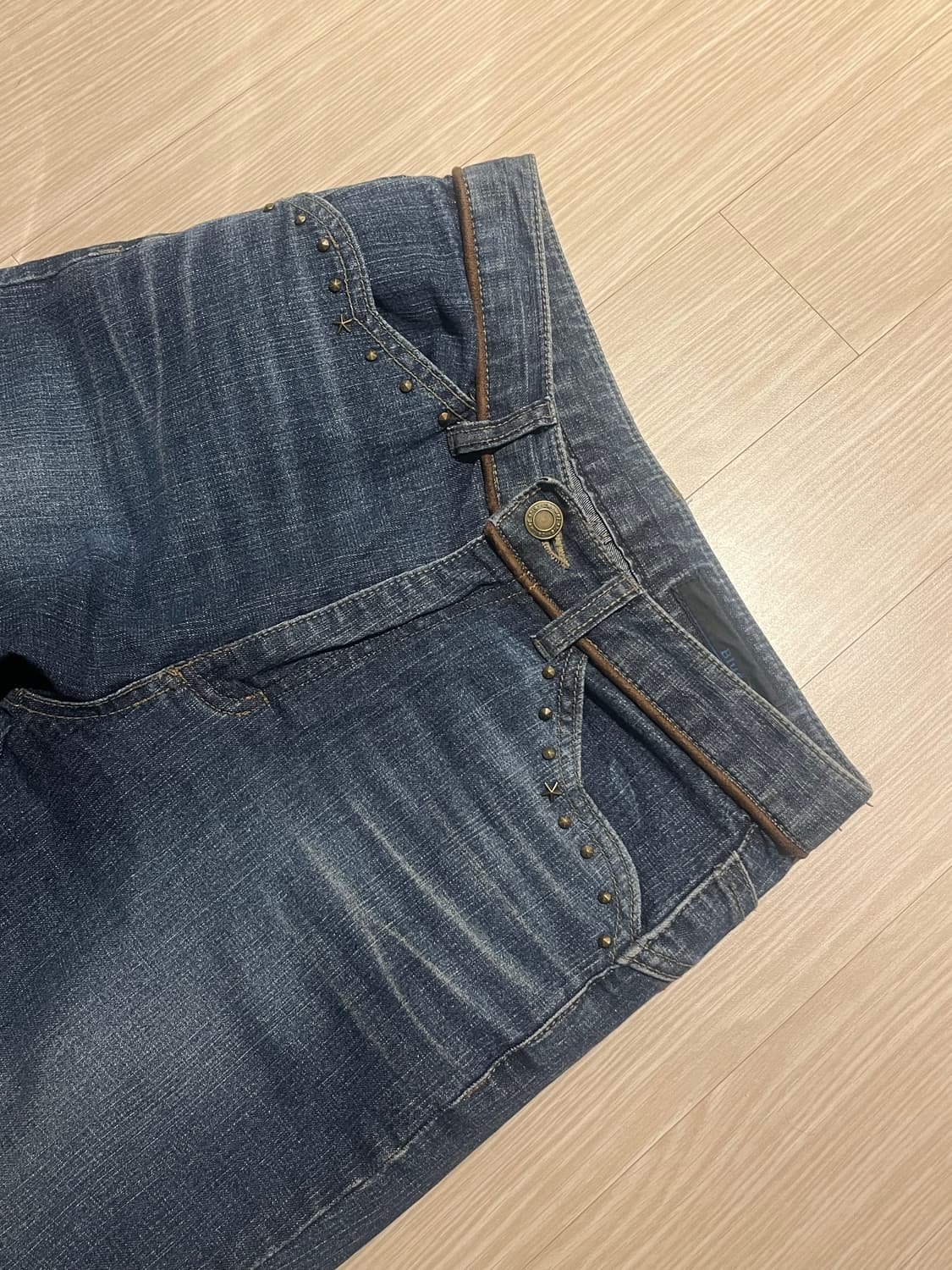 Blue jam 일본 빈티지 스터드 데님 팬츠 상품이미지3