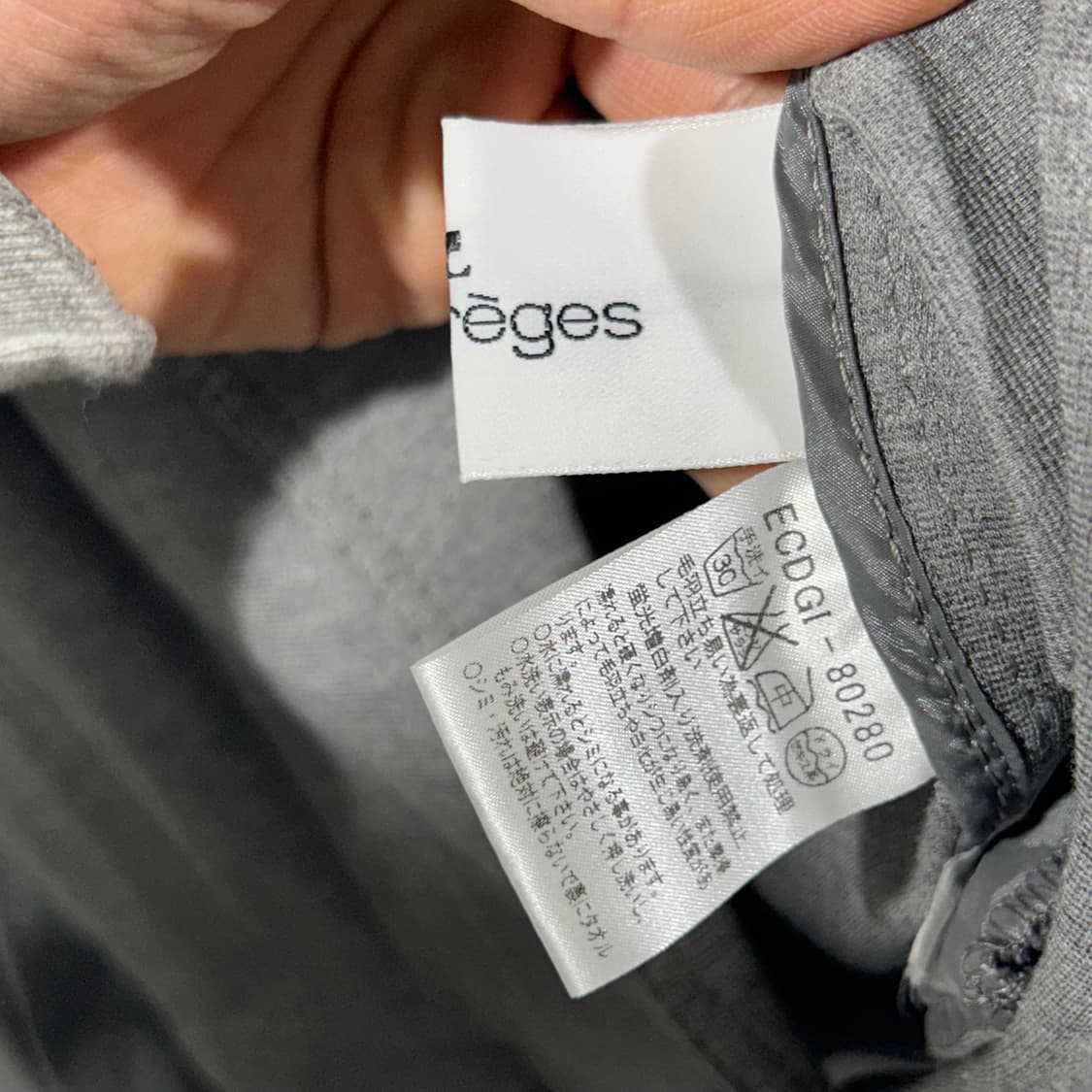 [Courreges] 꾸레쥬 테일러드 미니멀 자켓 상품이미지6