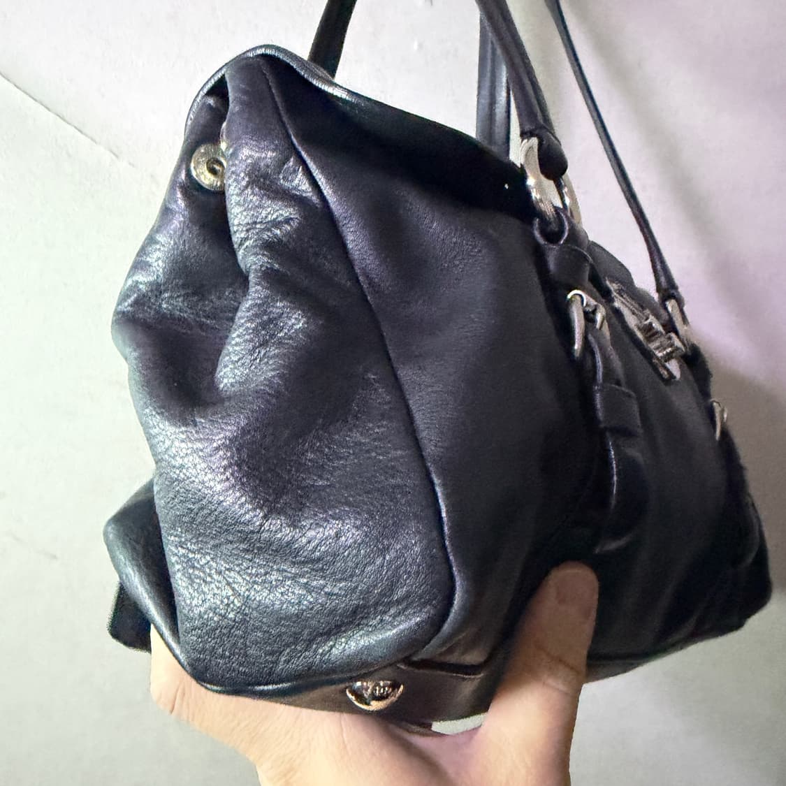 프라다 가죽 숄더&토트백 상품이미지6