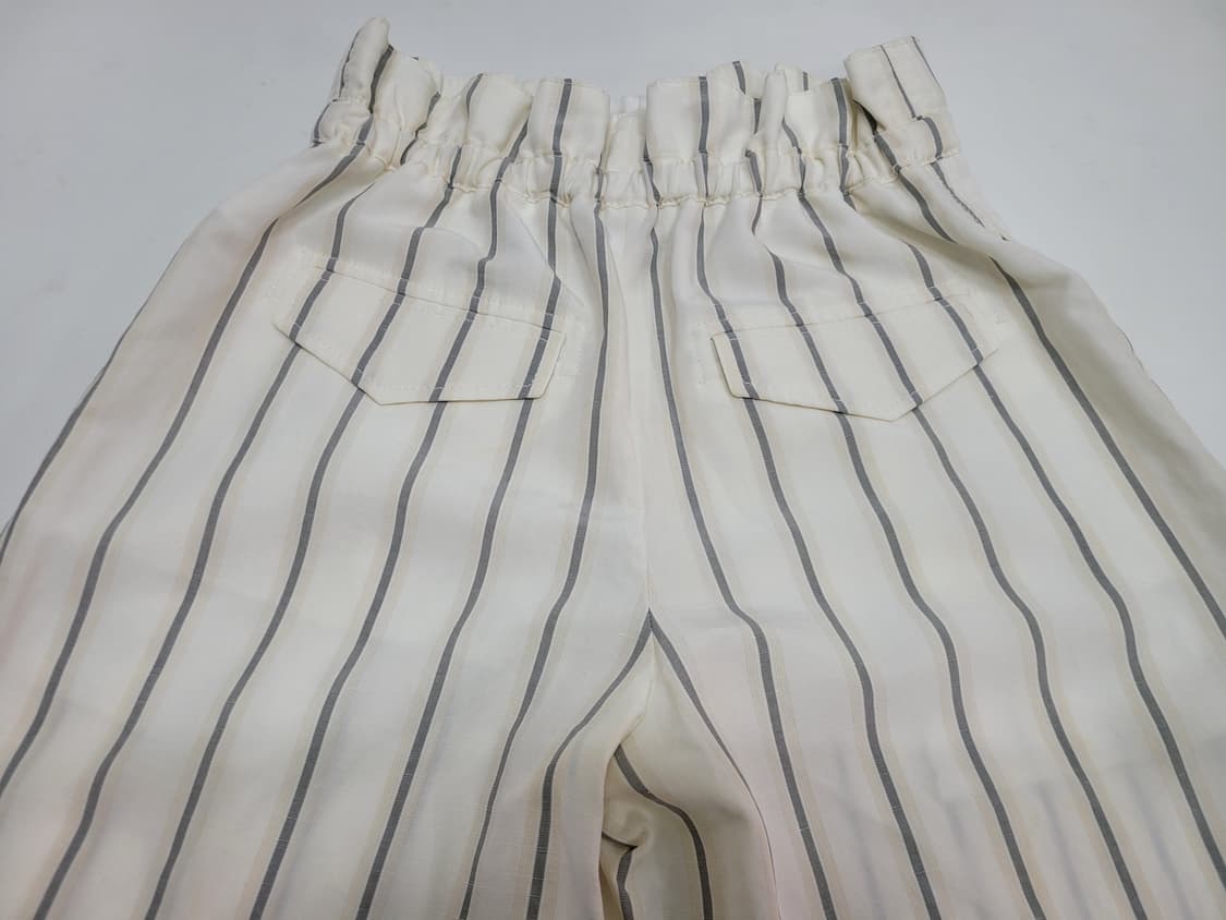 CLUB MONACO 클럽모나코 스트라이프 밴딩 와이드 팬츠 / 여 00 상품이미지6