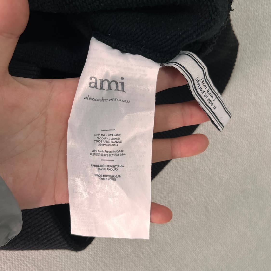 100 아미 하트로고 후드티 상품이미지4