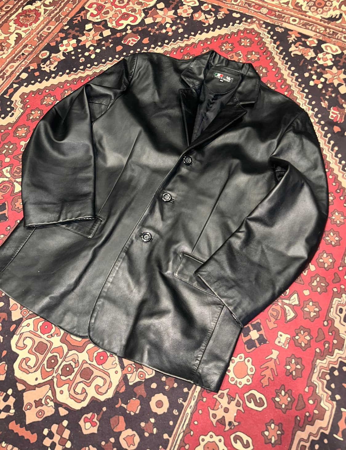 ( L-XL ) 가죽마이 가죽자켓 레더자켓 블레이저 빈티지가죽 상품이미지2