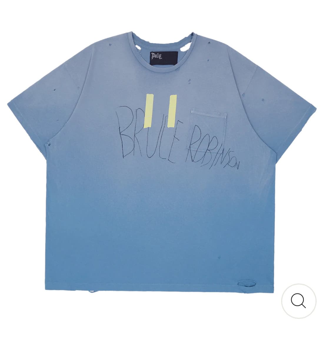 paly hollywood 26ss bruce pocket tee L 상품이미지1