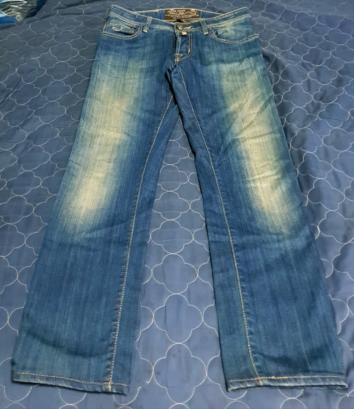 (이태리) 야콥코헨 622컴포트 테일러드 송치패치 데님진 미들블루(32) 상품이미지1