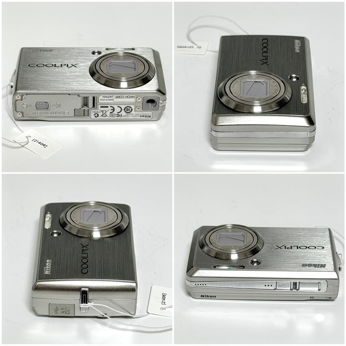니콘 쿨픽스 S600 티타늄실버 빈티지디카 상품이미지3
