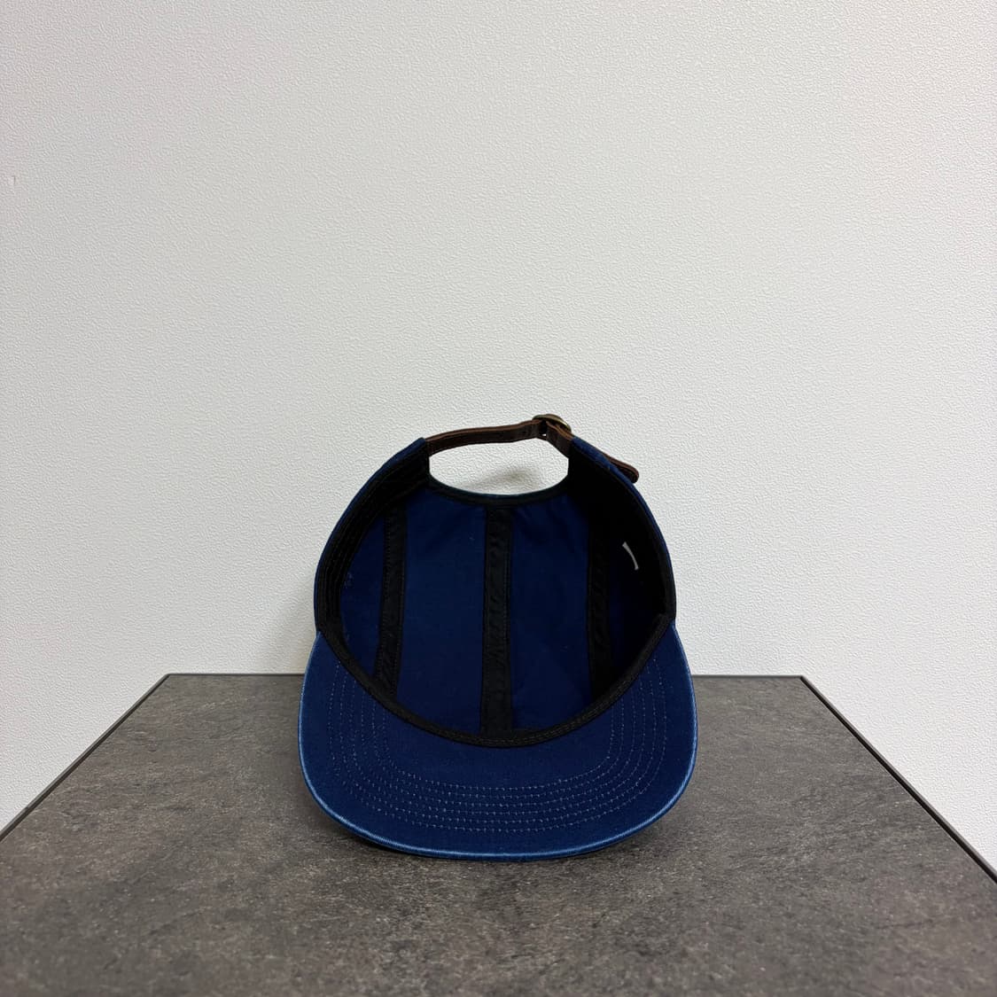 (OS) 슈프림 박스로고 캠프캡 모자 워시드 인디고 네이비 상품이미지5