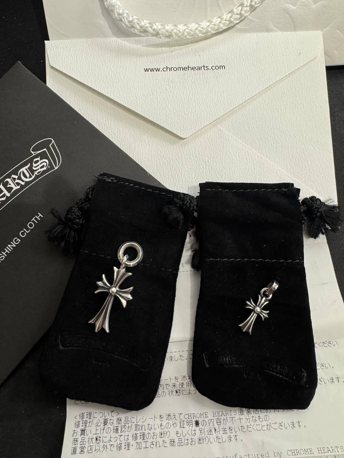 풀구성 크롬하츠 베이팻크로스 타이니크로스 두개팝니다 상품이미지1