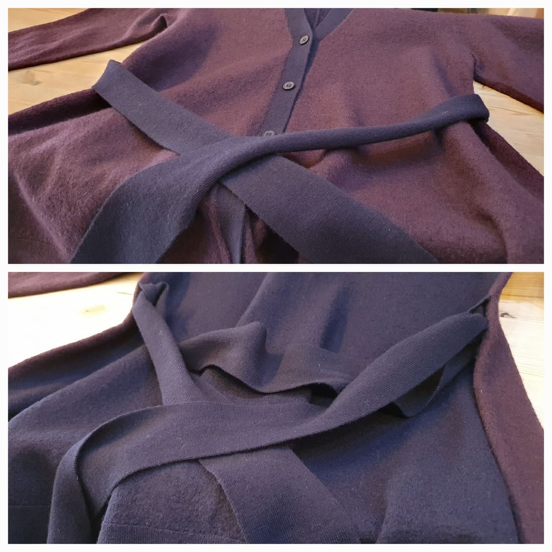 66.COS 테리 벨트립 가디건 상품이미지4