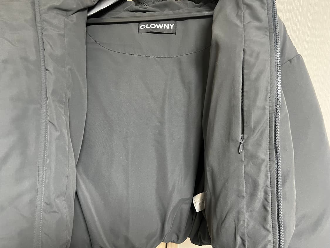 글로니 바운더리스 다운 푸퍼 자켓 차콜 패딩 숏패딩 상품이미지4