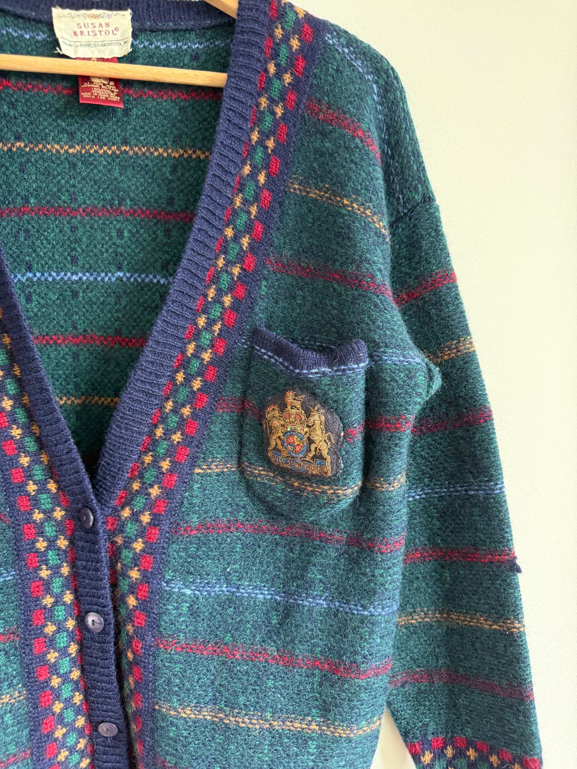 SUSAN BRISTOL 울 가디건(울마크) 상품이미지4