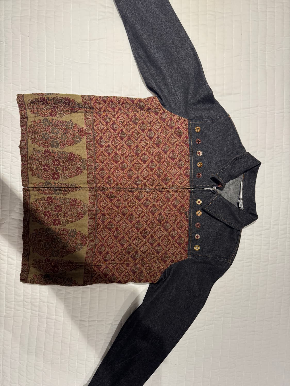 웨스턴 디테일 청자켓 상품이미지2