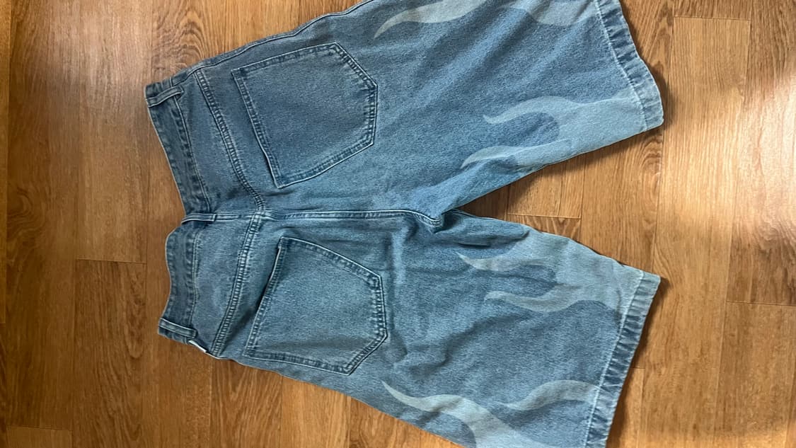 아디다스 플레임 데님 반바지 상품이미지2