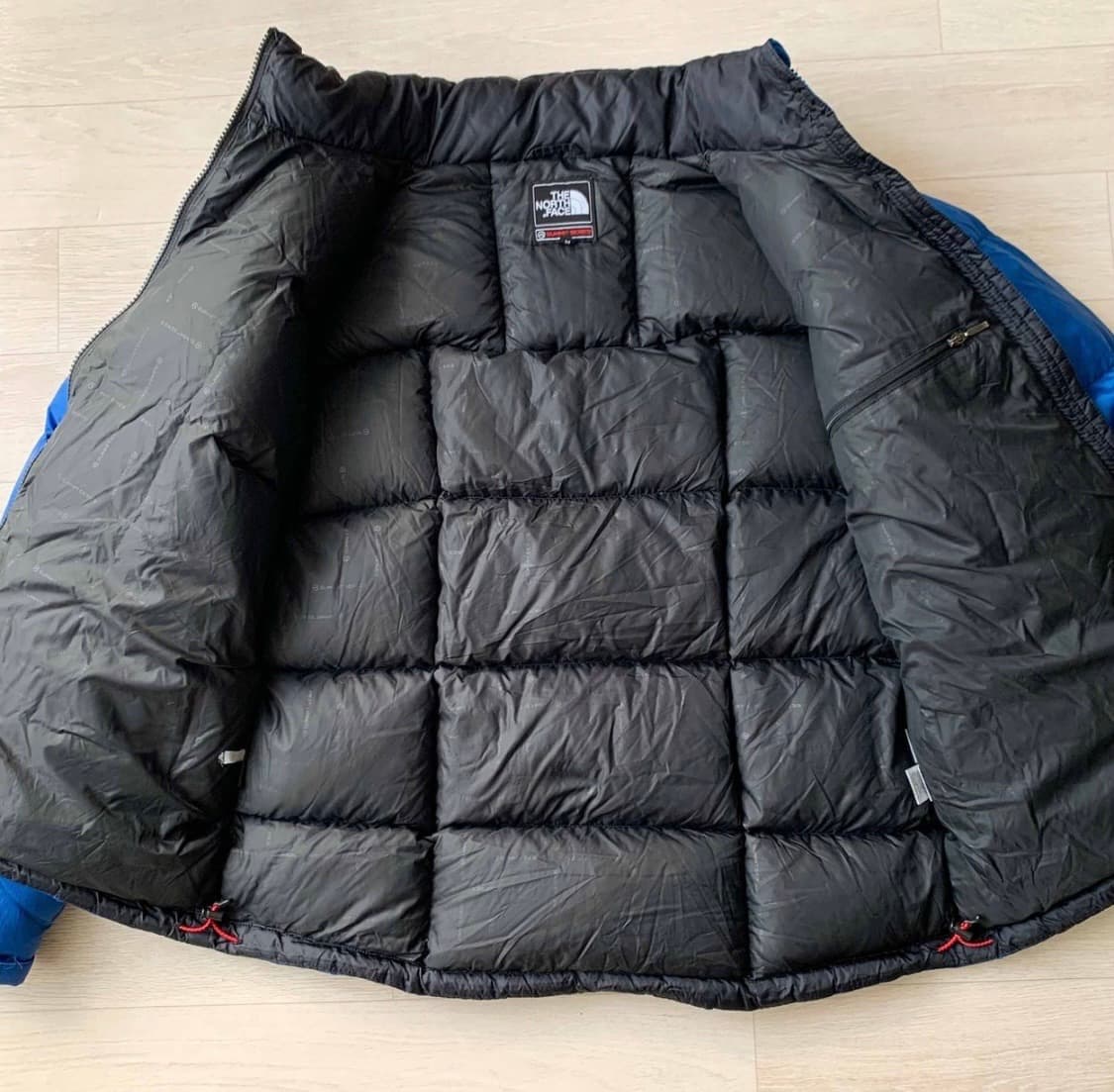 노스페이스 800 구스 다운 패딩 블루 M 상품이미지8