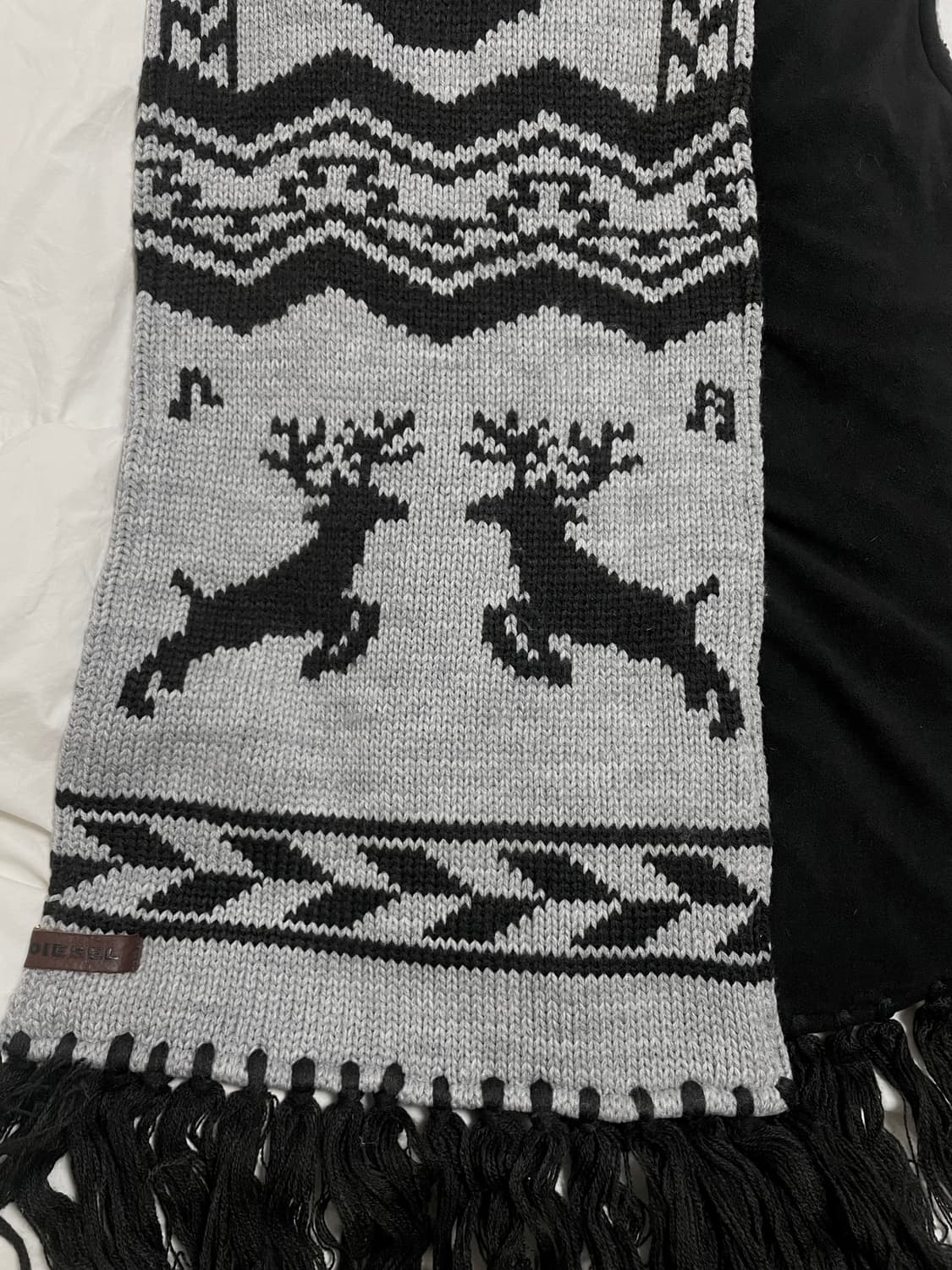 Diesel 디젤 노르딕 스컬 해골 머플러 상품이미지3